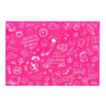 Φάκελος Κουμπί Α4 Doodle Bag - Image 3