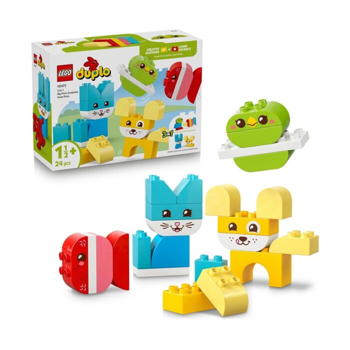 LEGO DUPLO My First: 3 σε 1 Δημιουργικά Χαριτωμένα Κατοικίδια - Image 2