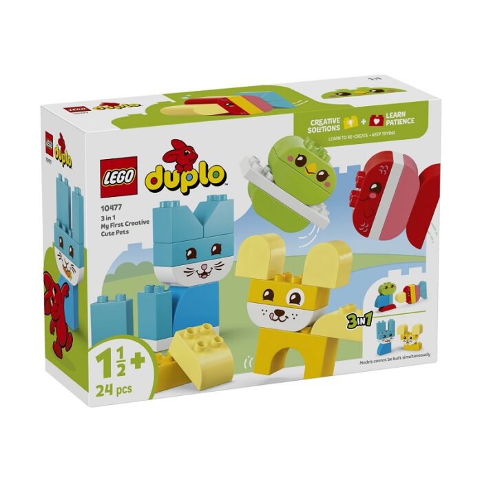 LEGO DUPLO My First: 3 σε 1 Δημιουργικά Χαριτωμένα Κατοικίδια - Image 1