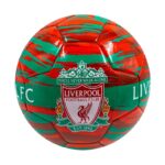 Μπάλα Ποδοσφαίρου Liverpool FC Football Crest Red/Turqoise - Size 5
