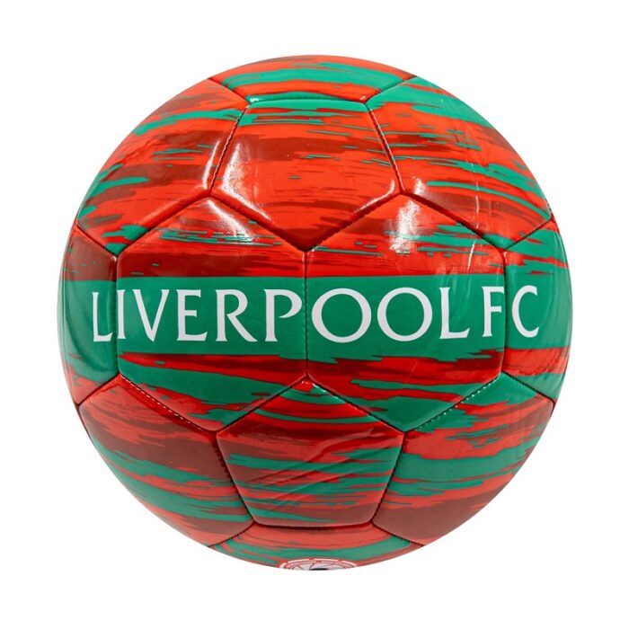 Μπάλα Ποδοσφαίρου Liverpool FC Football Crest Red/Turqoise - Size 5 - Image 2