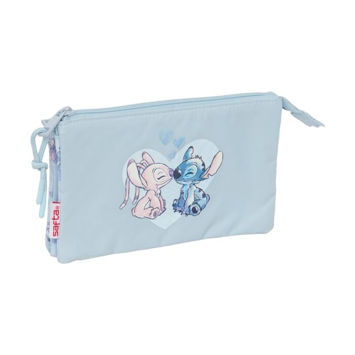 Safta: Stitch - Triple Pencil Case - Image 1