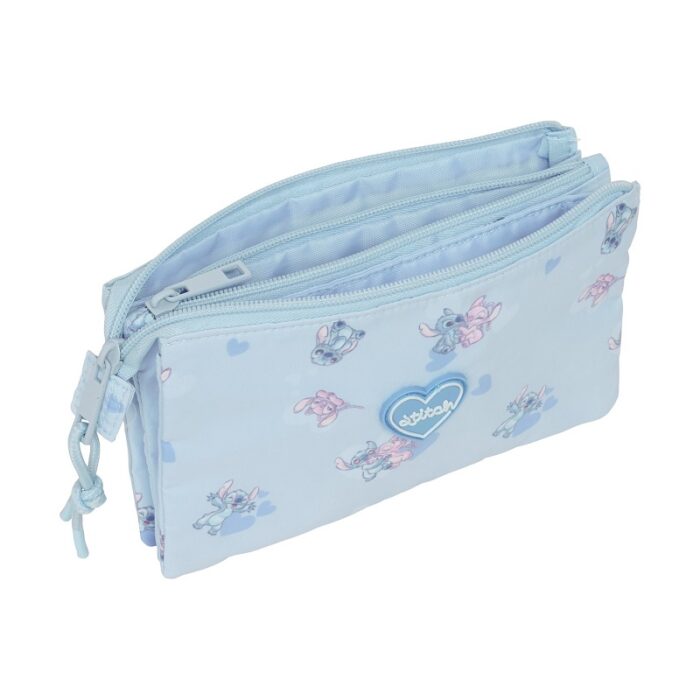 Safta: Stitch - Triple Pencil Case - Image 3