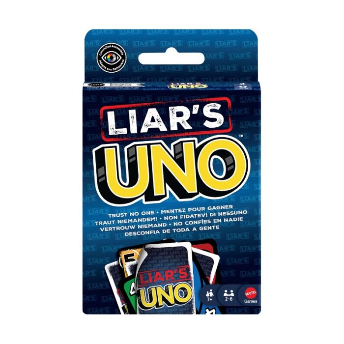 Επιτραπέζιο Παιχνίδι Uno Liars για 2-6 Παίκτες 7+ Ετών(EN) - Image 1