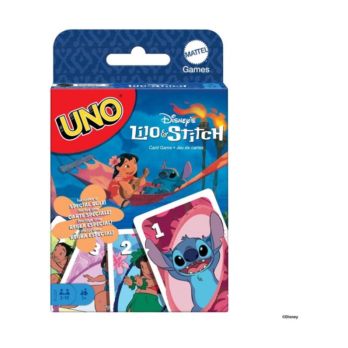 Επιτραπέζιο Παιχνίδι UNO Lilo & Stitch για 2-10 Παίκτες 7+ Ετών - Image 1