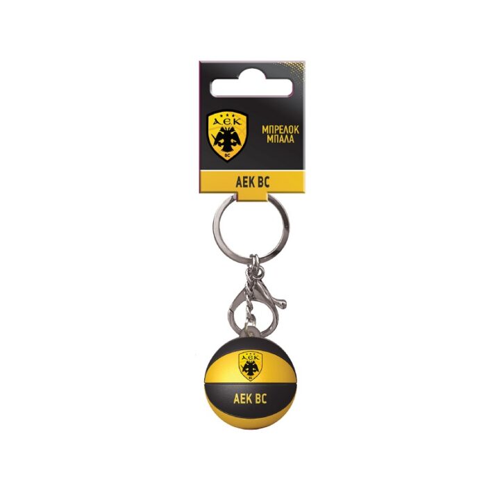 brelock-aek ΜΠΡΕΛΟΚ PVC - ΑΕΚ ΜΠΑΛΑ - Image 1