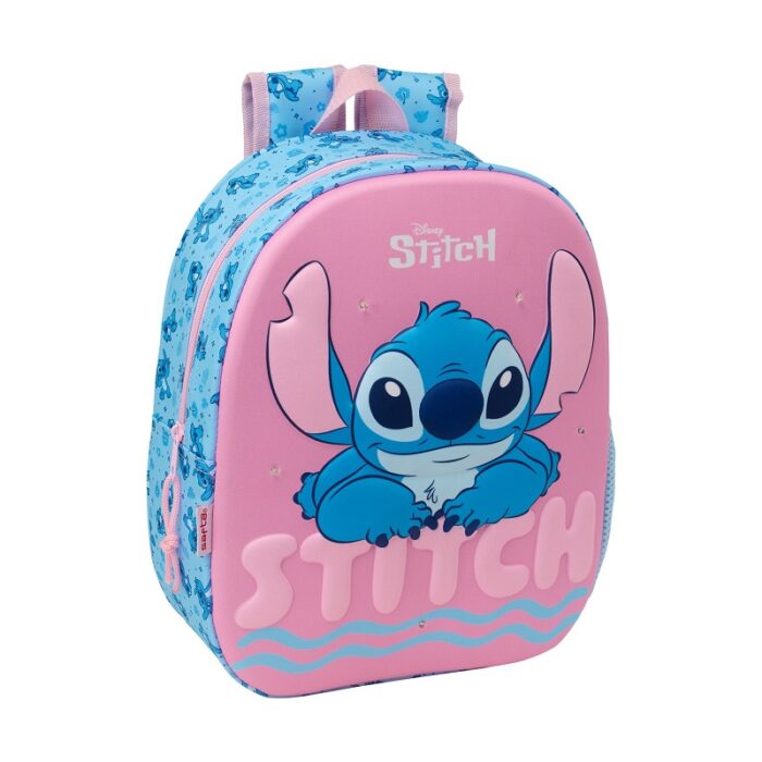 Safta: Stitch - 3D Backpack with Led Lights (33cm) - Image 1
