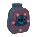 Safta: Stitch - 3D Backpack with Led Lights (33cm) - Image 2