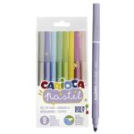 Μαρκαδόροι Carioca Pastel 8 Χρωμάτων