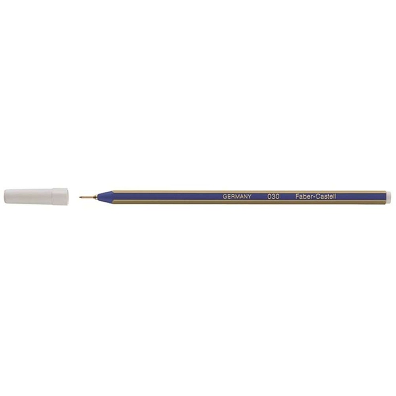 FABER-STILO ΣΤΥΛΟ FABER CASTELL ΔΙΑΡΚΕΙΑΣ ΑΠΛΟ ΡΙΓΕ 030 ΜΠΛΕ - Image 1