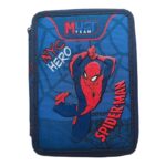Σχολική Κασετίνα Τριπλή Γεμάτη Spider - Man NYC Hero Must Team