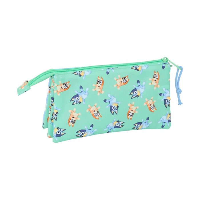 Safta: Bluey Sisters - Triple Pencil Case - Image 2