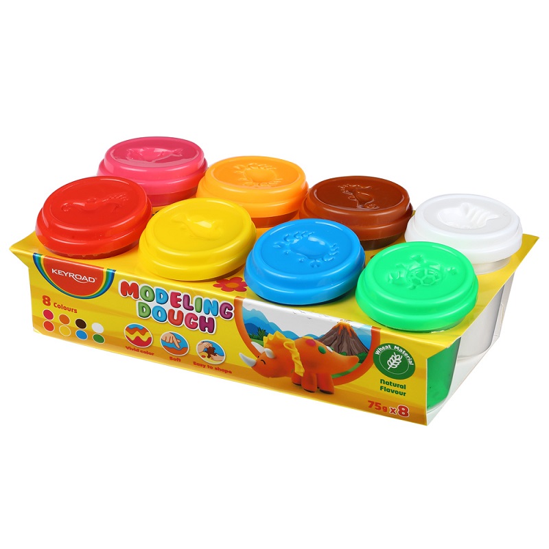 PLASTELINI-8COLOURS 8 Πλαστοζυμαράκια Πλαστελίνης για 3+ Ετών - Image 1