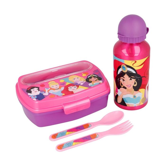 Stor: Disney Princess: Bright & Bold - 4 Pcs Urban Back to School Set In Gift Box - Image 1
