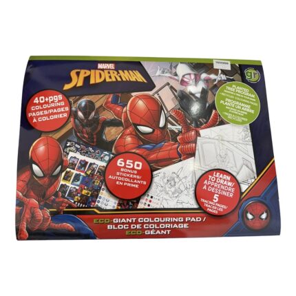 Μπλοκ ζωγραφικής και δραστηριοτήτων Spider-Man