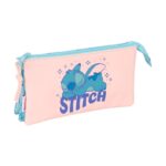 Safta: Stitch Ohana - Triple Pencil Case