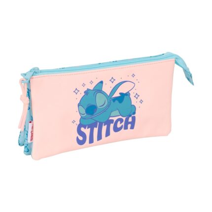 Safta: Stitch Ohana - Triple Pencil Case