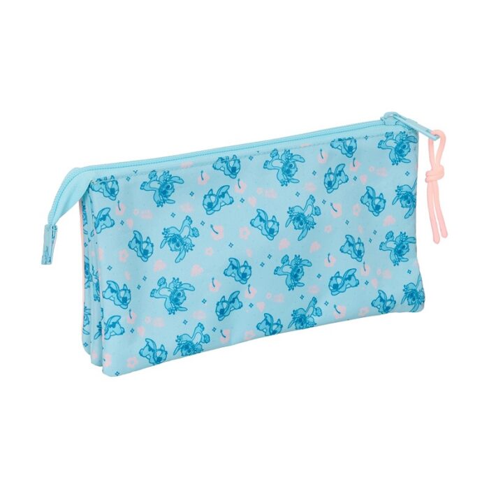 Safta: Stitch Ohana - Triple Pencil Case - Image 2