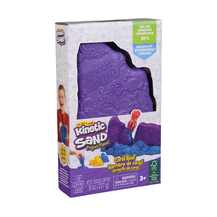 KINETIC-SAND Spin Master Kinetic Sand: The One & Only Project Planet - Coral Reef - Image 1