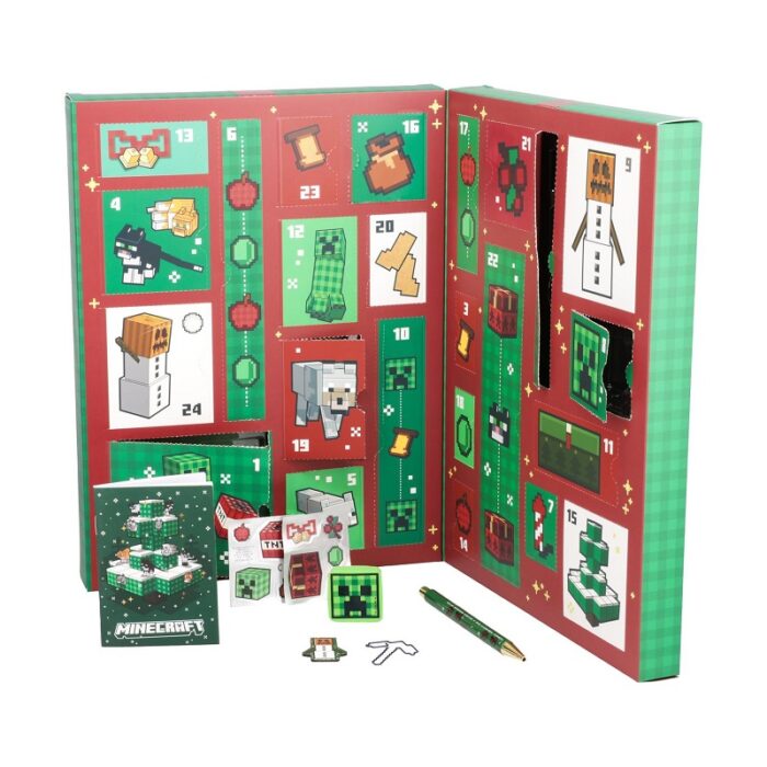 Paladone: Minecraft - Stationery Advent Calendar - Image 2