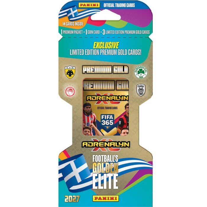 Panini FIFA 365 2027 Adrenalyn XL Booster Pack Gold Blister - Image 1