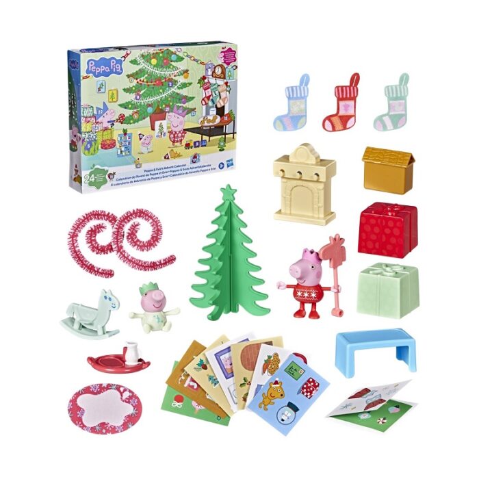 Hasbro Peppa Pig: Peppa & Evine's Advent Calendar - 24 Suprises - Image 2