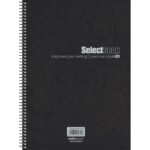 ΤΕΤΡΑΔΙΑ SALKO ΣΠΙΡΑΛ SELECT BLACK 21Χ29 3ΘΕΜ