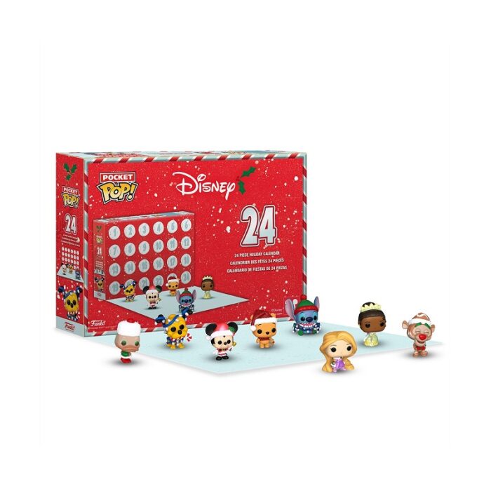 Funko Pocket Pop! Advent Calendar: Disney - 24 Day Countdown Calendar Vinyl Figures - Image 1