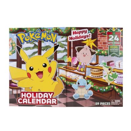 Pokemon Χριστουγεννιάτικο Advent Calendar 24τμχ Φιγούρες 5εκ – Jazwares