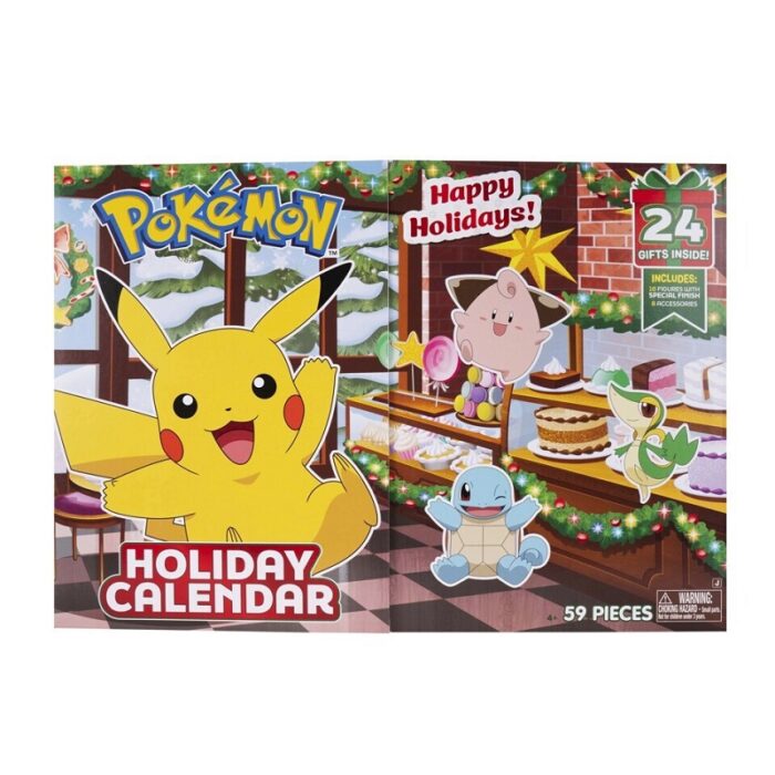 ADVENT-POKEMON Pokemon Χριστουγεννιάτικο Advent Calendar 24τμχ Φιγούρες 5εκ – Jazwares - Image 1