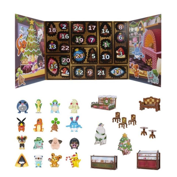 Pokemon Χριστουγεννιάτικο Advent Calendar 24τμχ Φιγούρες 5εκ – Jazwares - Image 2