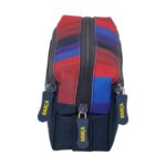 Safta: F.C.Barcelona - Triple Pencil Case W/22 Cm Elastic Band - Image 2