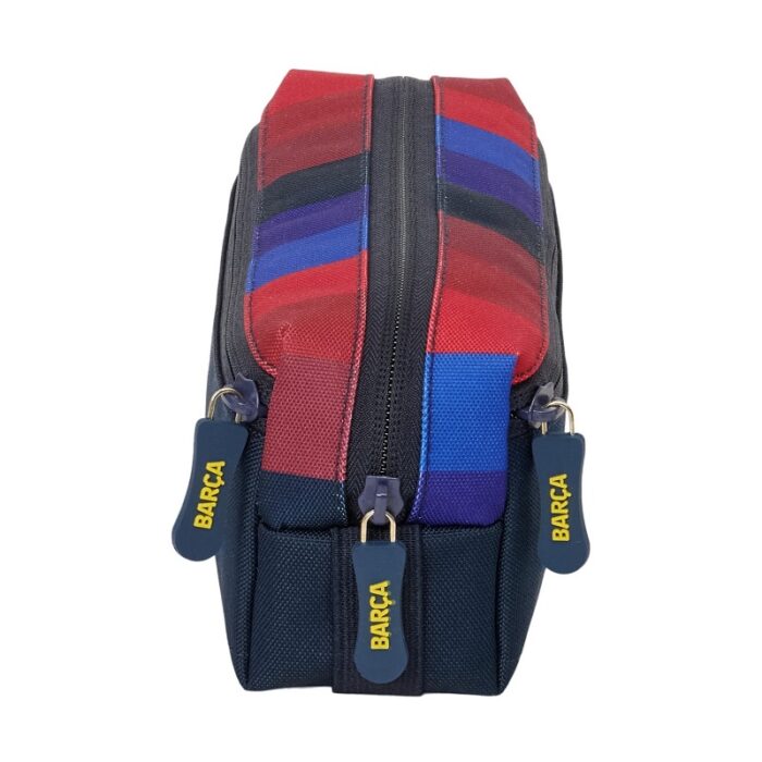 Safta: F.C.Barcelona - Triple Pencil Case W/22 Cm Elastic Band - Image 2