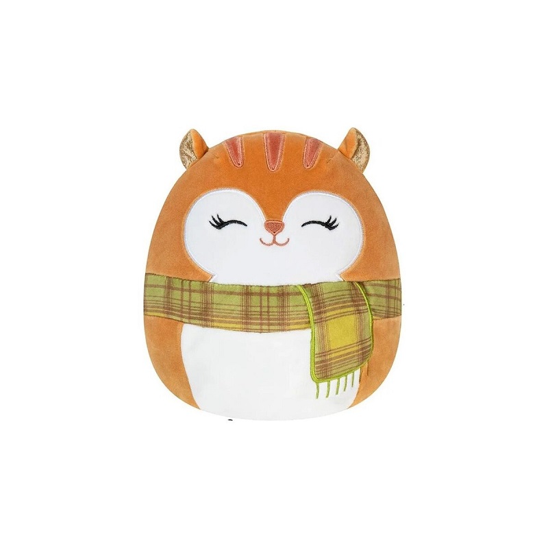 SQUISHMALLOW-ERIN Jazwares Λούτρινο Squishmallows Erin Ο Σκίουρος για 3+ Ετών 19 εκ - Image 1