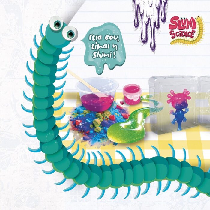 Slumi Science Pocket Squishy Axolotl - Φτιάξε τον Δικό σου Μαλακό Axolotl DIY Kit για Παιδιά 7+ - Image 3