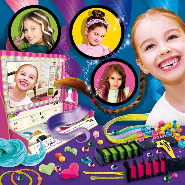 Studio Κομμωτικής - Εκπαιδευτικό Παιχνίδι Hairstyling με Εξτένσιον & Αξεσουάρ - Image 2