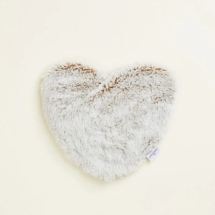 WARMIES-HEART Warmies® ΚΑΡΔΙΑ ΜΠΕΖ MARSHMALLOW - Image 1